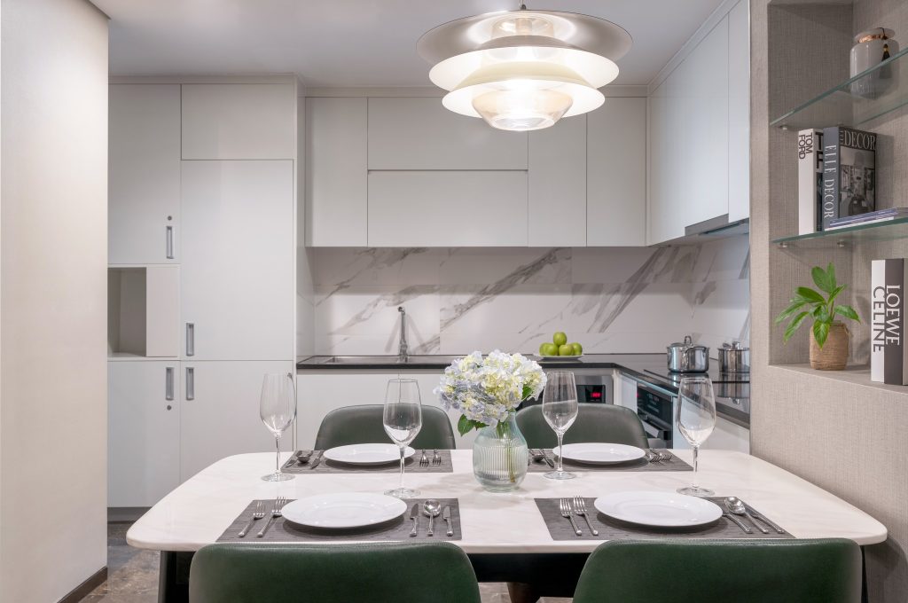 Kitchen of the Three Bedroom Premier