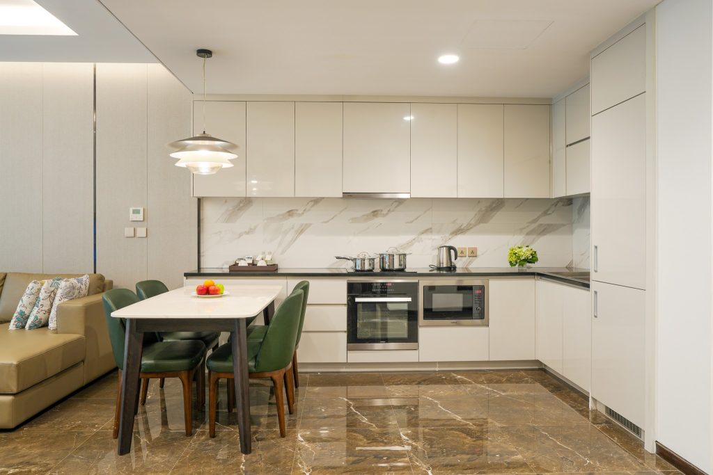Kitchen of the Two Bedroom Premier